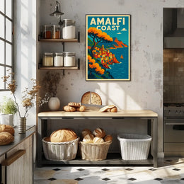 Amalfi Coast Poster