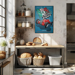 Coppa Ciano 1939 Racing Poster