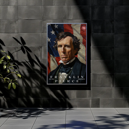 Franklin Pierce 14th President Of The United States Portrait