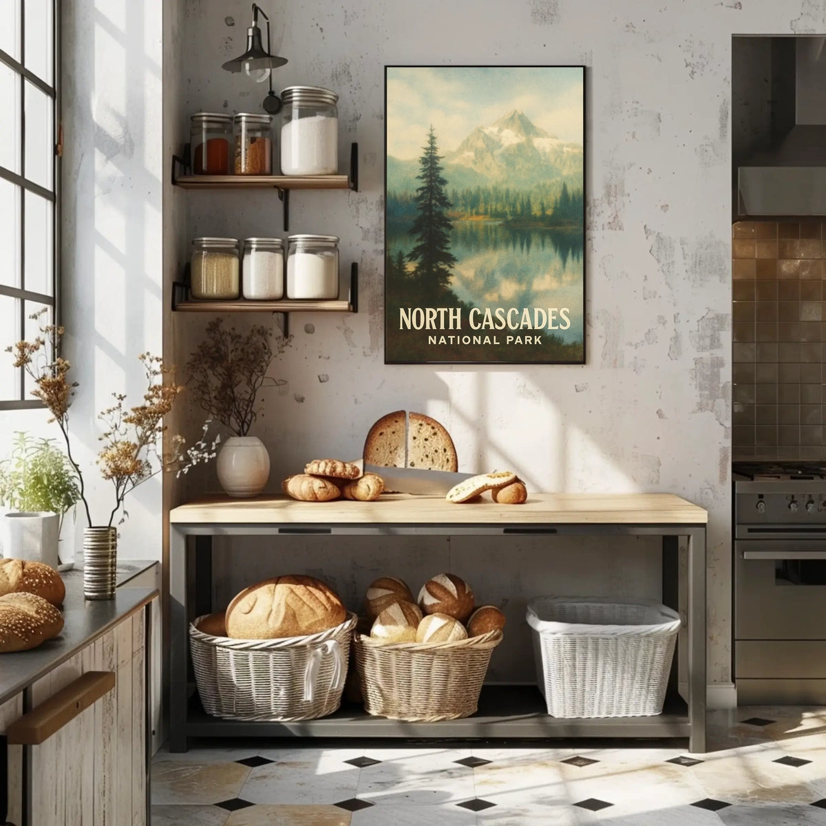 North Cascades National Park Poster