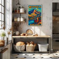 Missoula Montana Poster