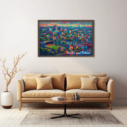 Wallis and Futuna Cityscape Poster