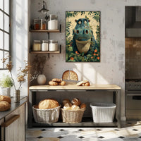 Jungle Hippo Adventure Poster PosterGoat