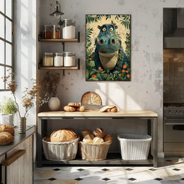 Jungle Hippo Adventure Poster PosterGoat