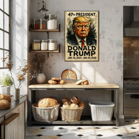 47th Presidential Caricature Art: Historical or Presidential Poster