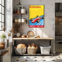 Großer Preis der Spielbank Wiesbaden 1967 Poster