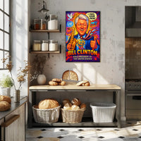 Bill Clinton 42nd President Poster PosterGoat