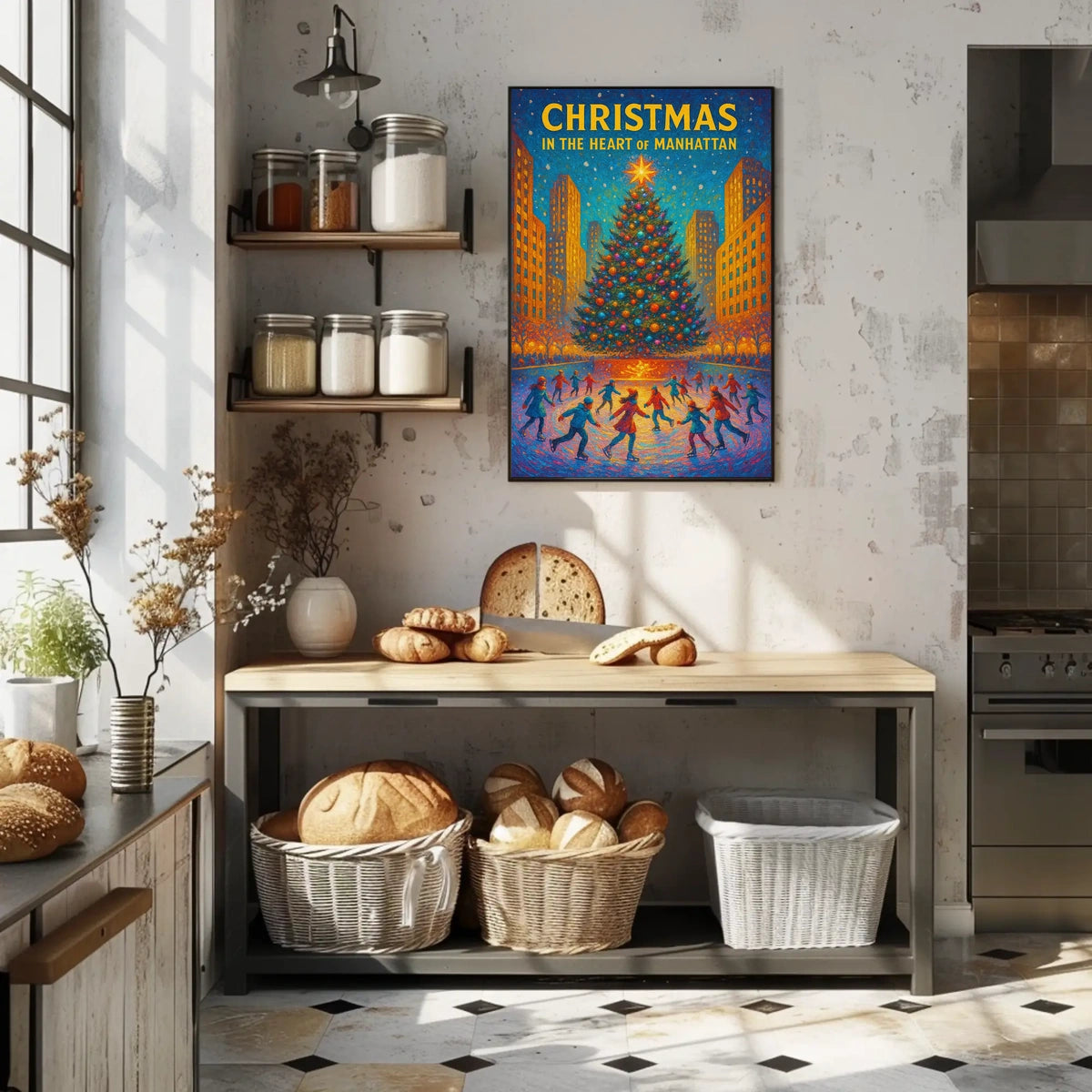 Christmas In The Heart Of Manhattan Poster