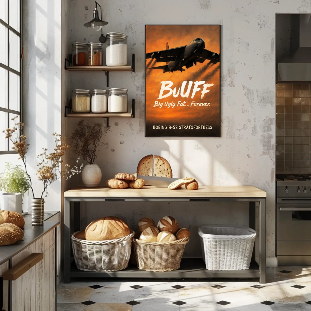 BUFF - Boeing B-52 Stratofortress Poster
