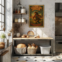 Buffalo Bill's Wild West Adventure Cultural Heritage Poster
