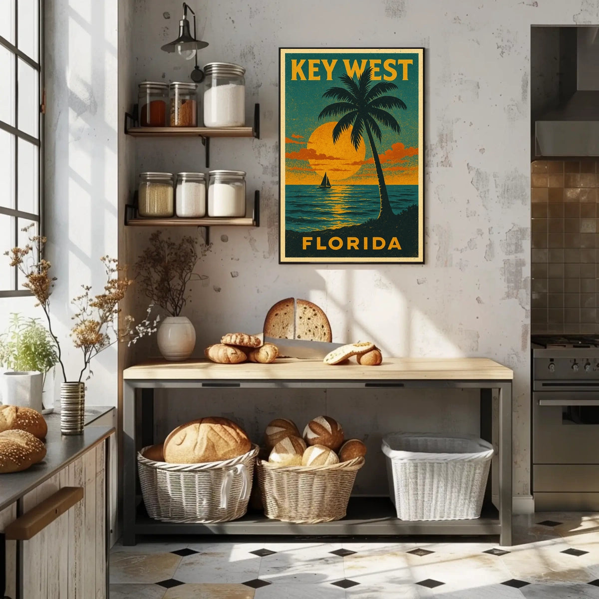 Key West Sunset Poster