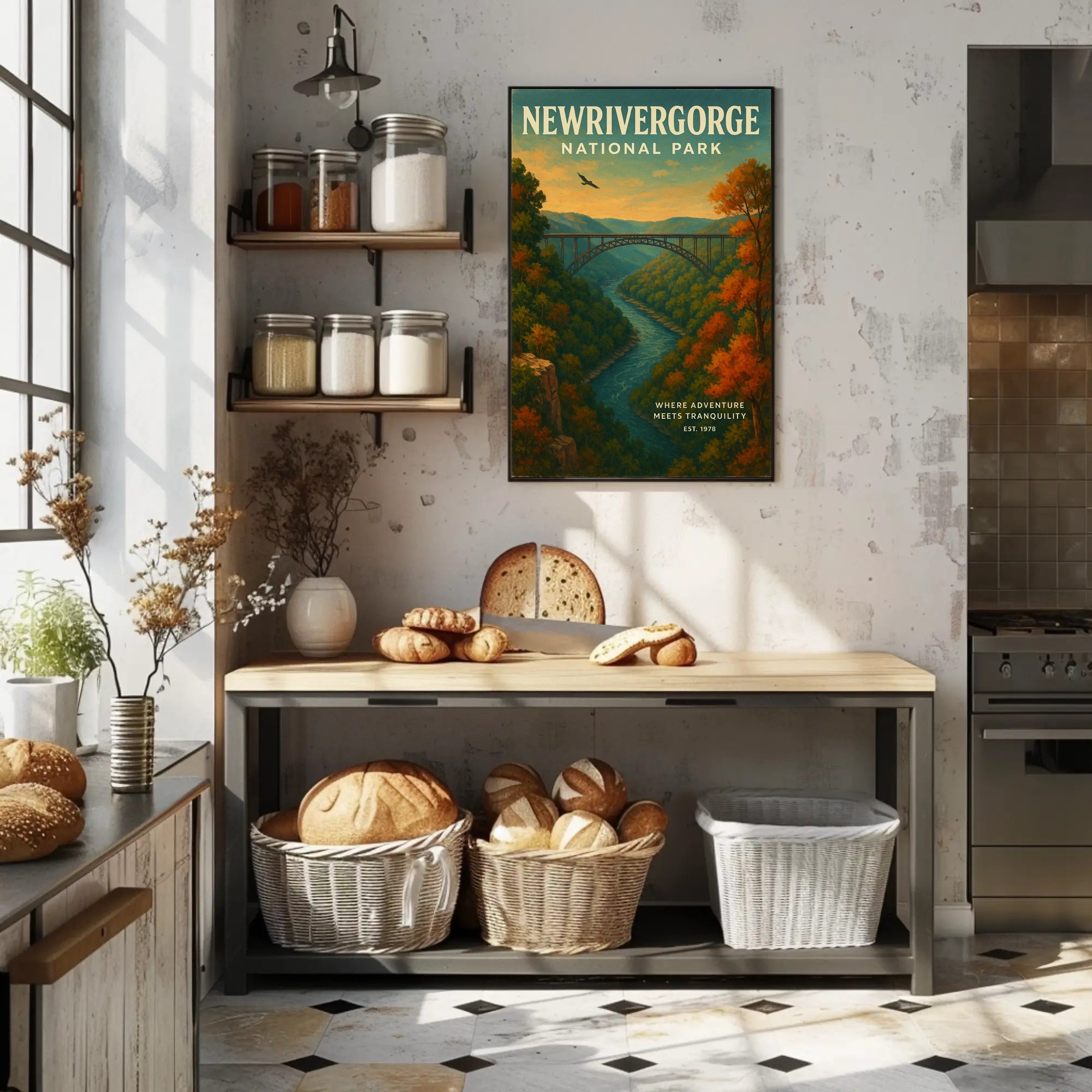 New River Gorge National Park Wall Art