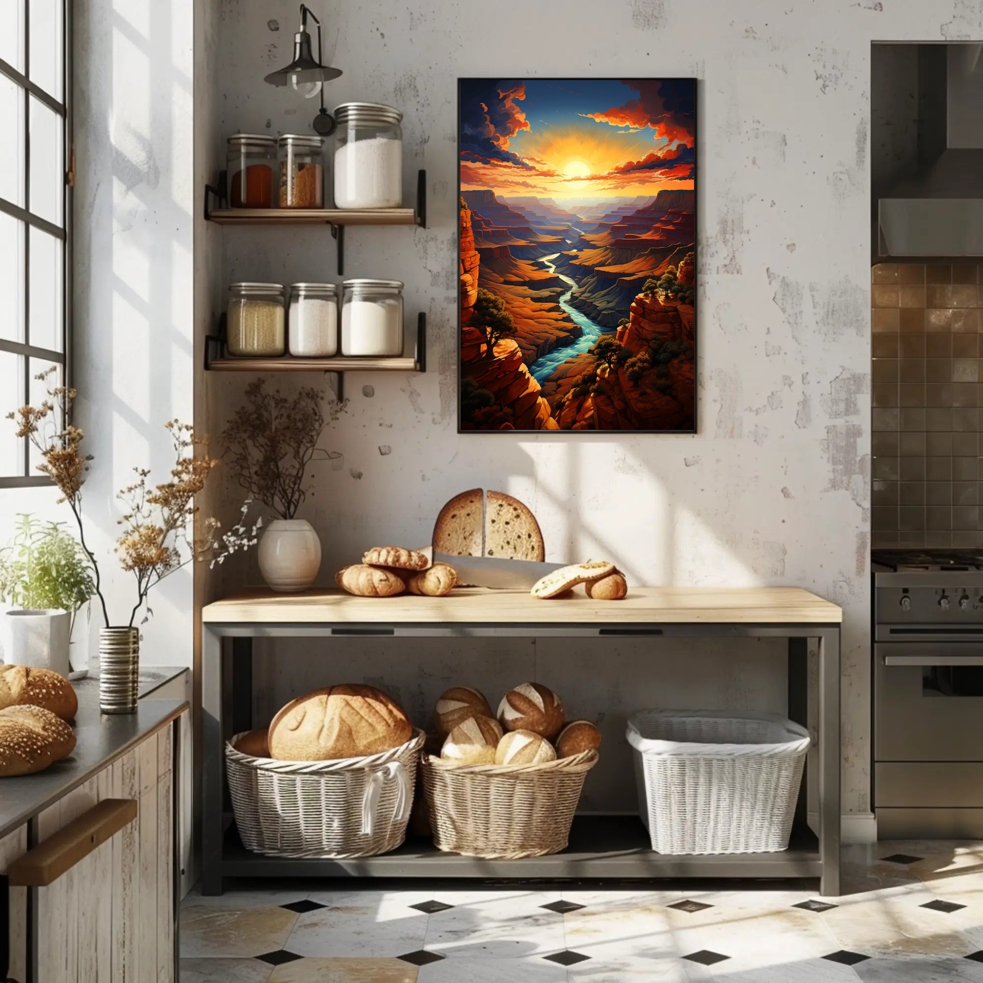 Grand Canyon Sunset Poster
