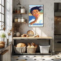 Uruguay Frescura De Océano Poster