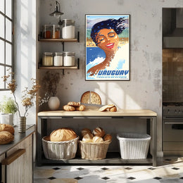 Uruguay Frescura De Océano Poster