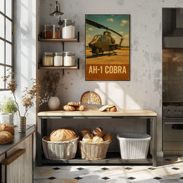Ah-1 Cobra Helicopter Poster