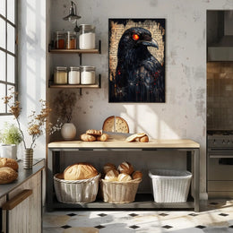 The Enigmatic Raven Poster