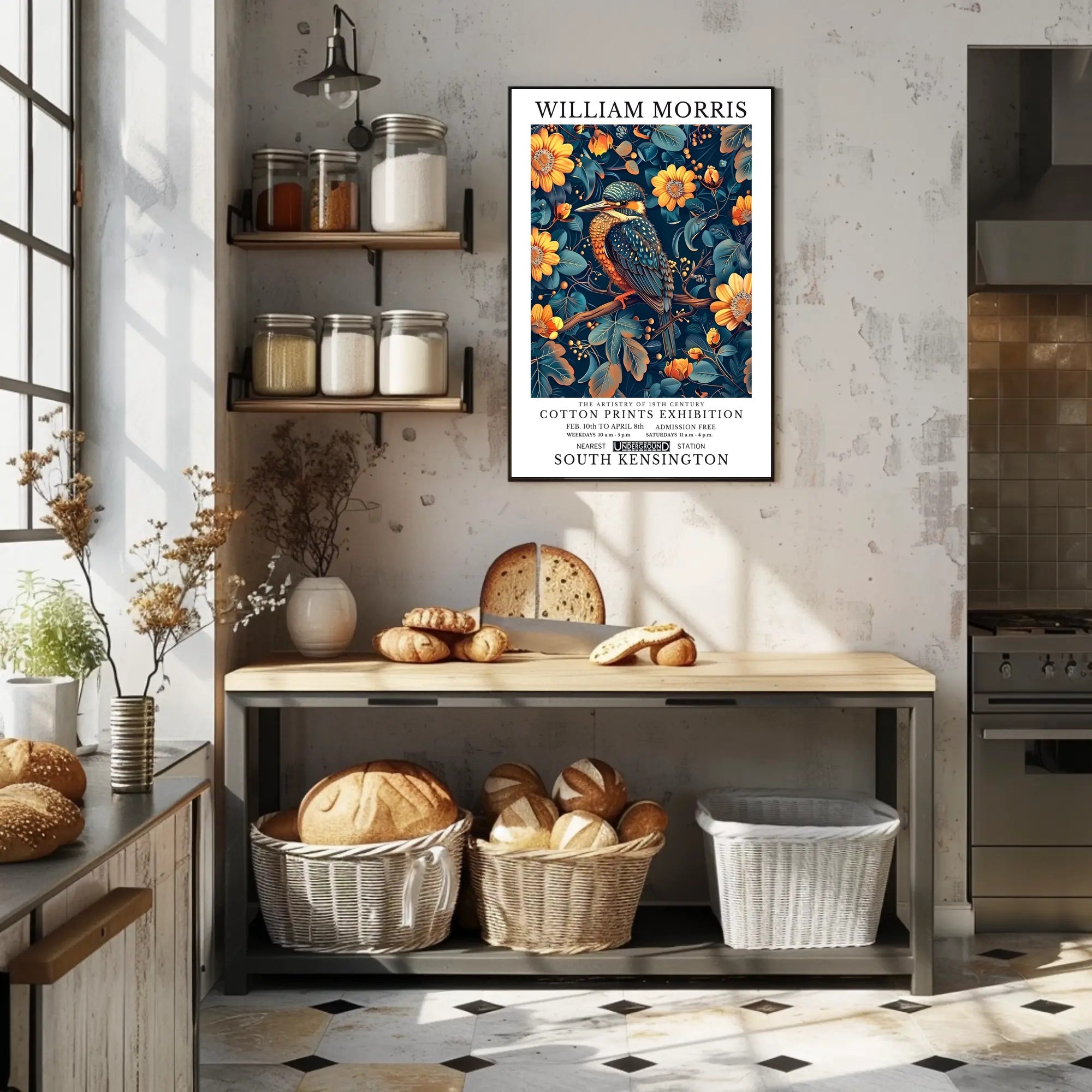 The Artistry of Vintage Botanical Illustrations Artistic Poster