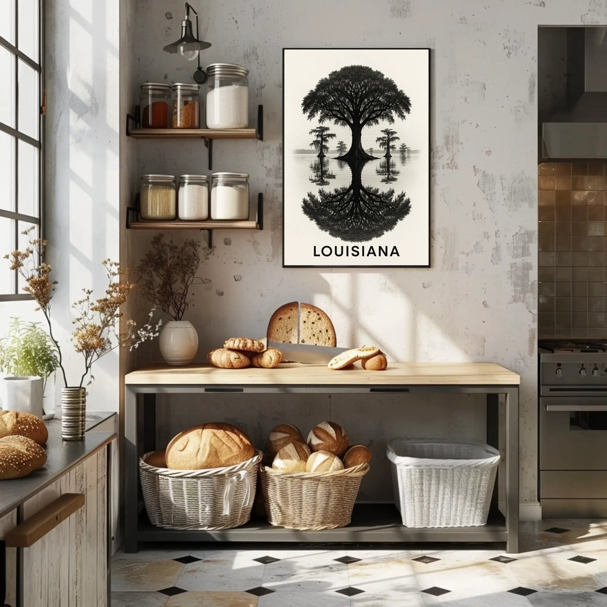Louisiana Reflections Poster