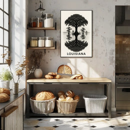 Louisiana Reflections Poster