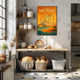 Discover Abu Dhabi Poster