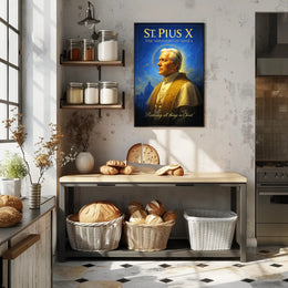 St. Pius X The Shepherd of Souls Poster PosterGoat