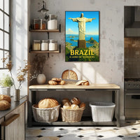 Brazil A Land of Wonders Poster PosterGoat