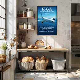 Boeing E-6A Mercury Flight Poster