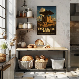 Casa Grande Ruins Poster