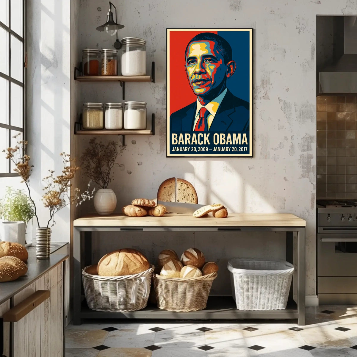 Barack Obama Presidential Term Poster