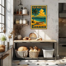 Isla Mujeres Travel Poster