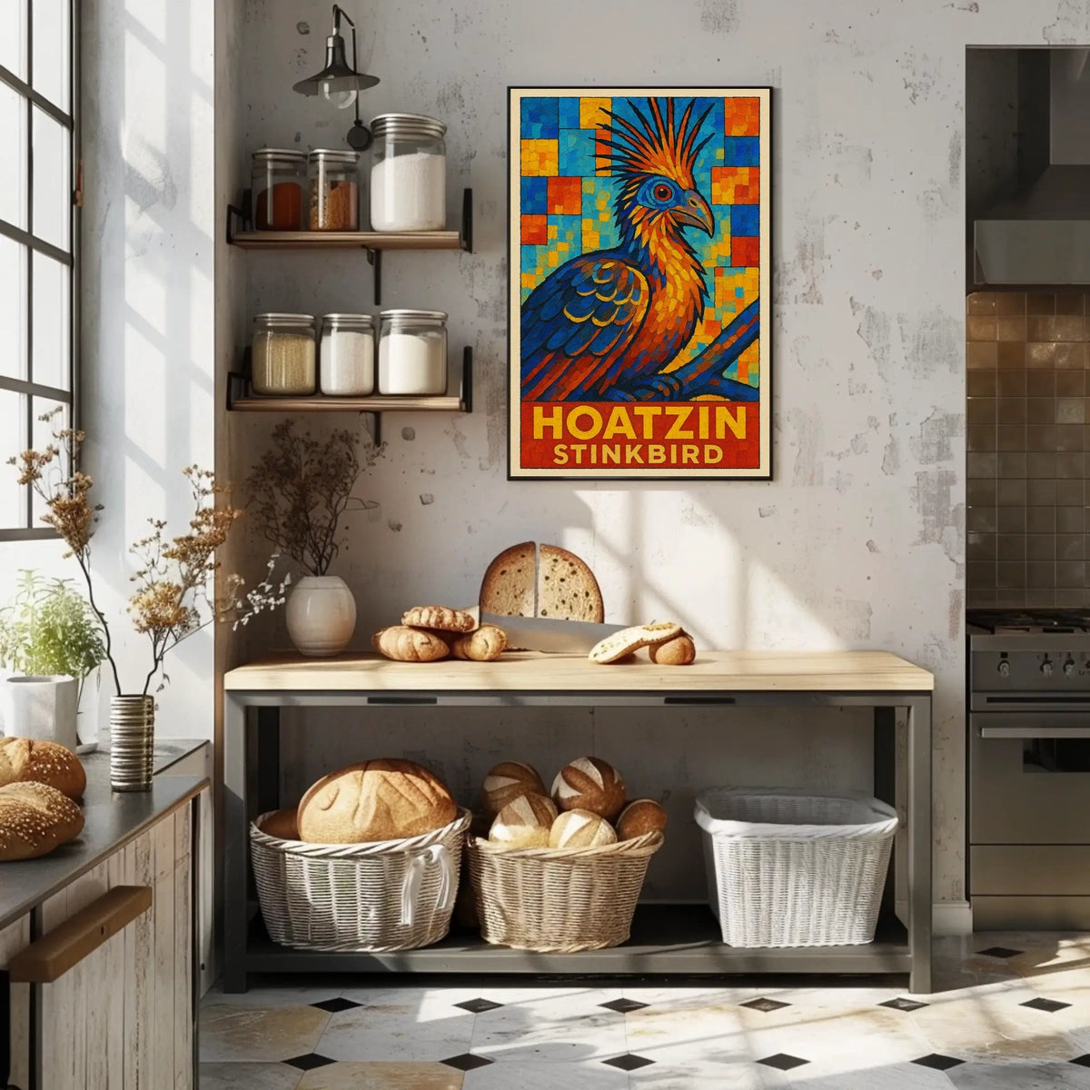 Hoatzin Stinkbird Poster