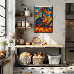 Hoatzin Stinkbird Poster