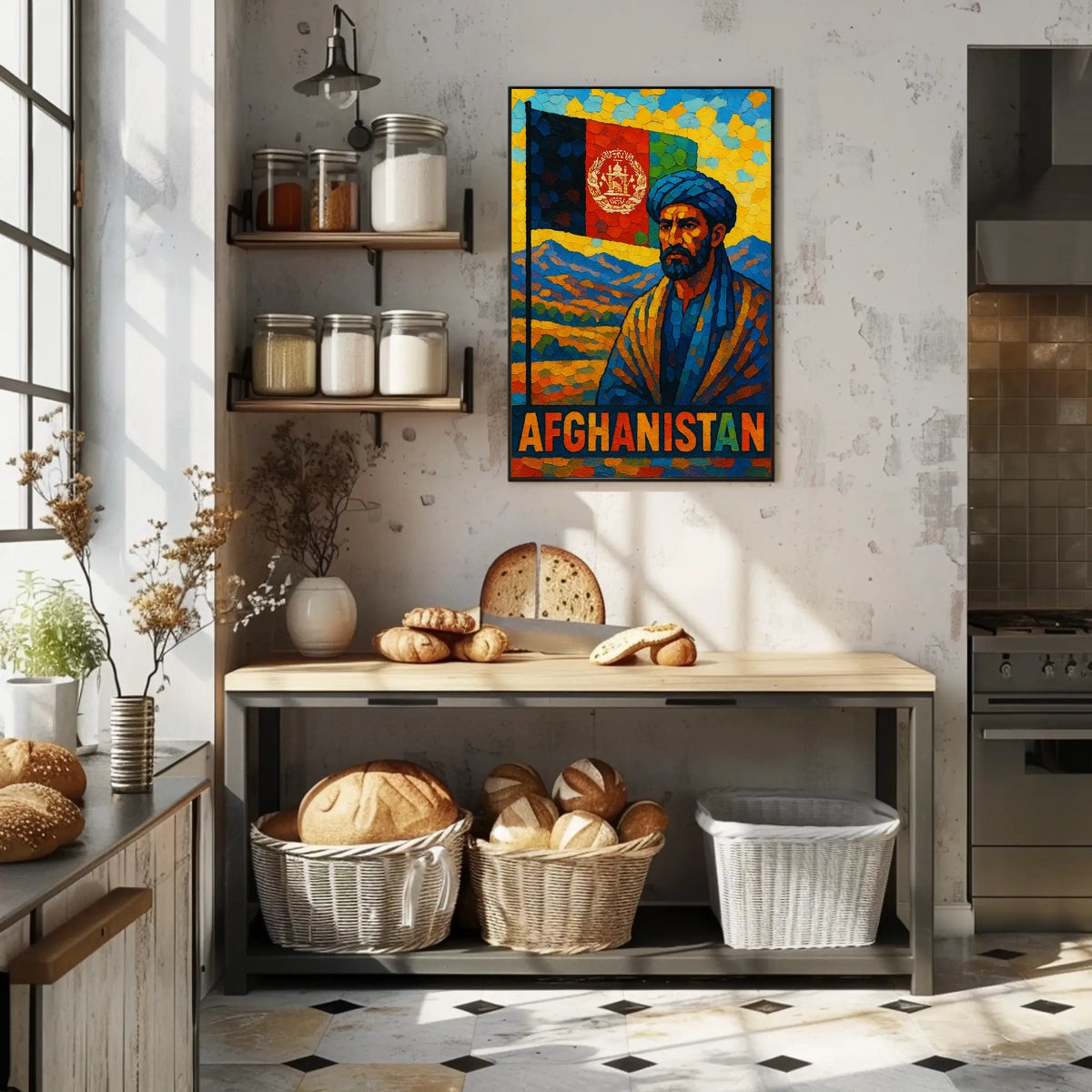 Afghanistan Heritage Poster
