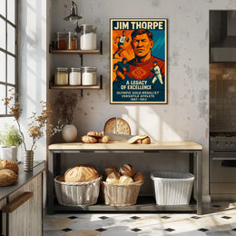 Jim Thorpe A Legacy of Excellence Poster
