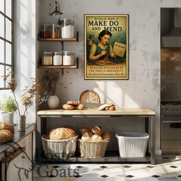 World War II Conservation Propaganda Poster