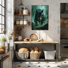 The Enigmatic Wolf Poster PosterGoat