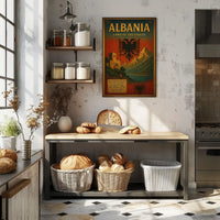 Discover Albania Land Of The Eagles Poster