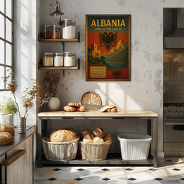 Discover Albania Land Of The Eagles Poster