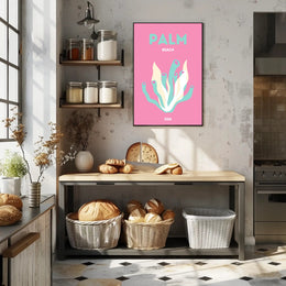 Palm Beach USA Artistic Display Travel Poster PosterGoat