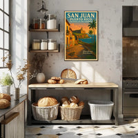 San Juan, Puerto Rico The Jewel of the Caribbean Poster