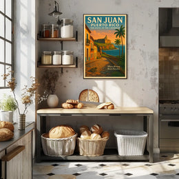 San Juan, Puerto Rico The Jewel of the Caribbean Poster