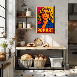 Pop Art Portrait Poster