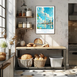 Toronto Cityscape Poster