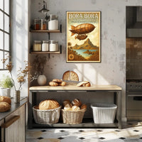 Bora Bora  A Steampunk Voyage Poster PosterGoat