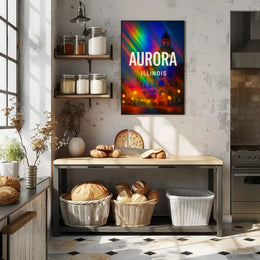 Aurora, Illinois Poster