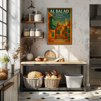 Al Balad The Colorful Old City Of Poster