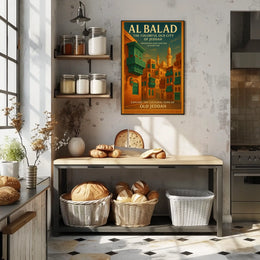 Al Balad The Colorful Old City Of Poster