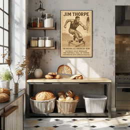 Celebrating Jim Thorpe The Original All-American Hero Jim Thorpe Poster