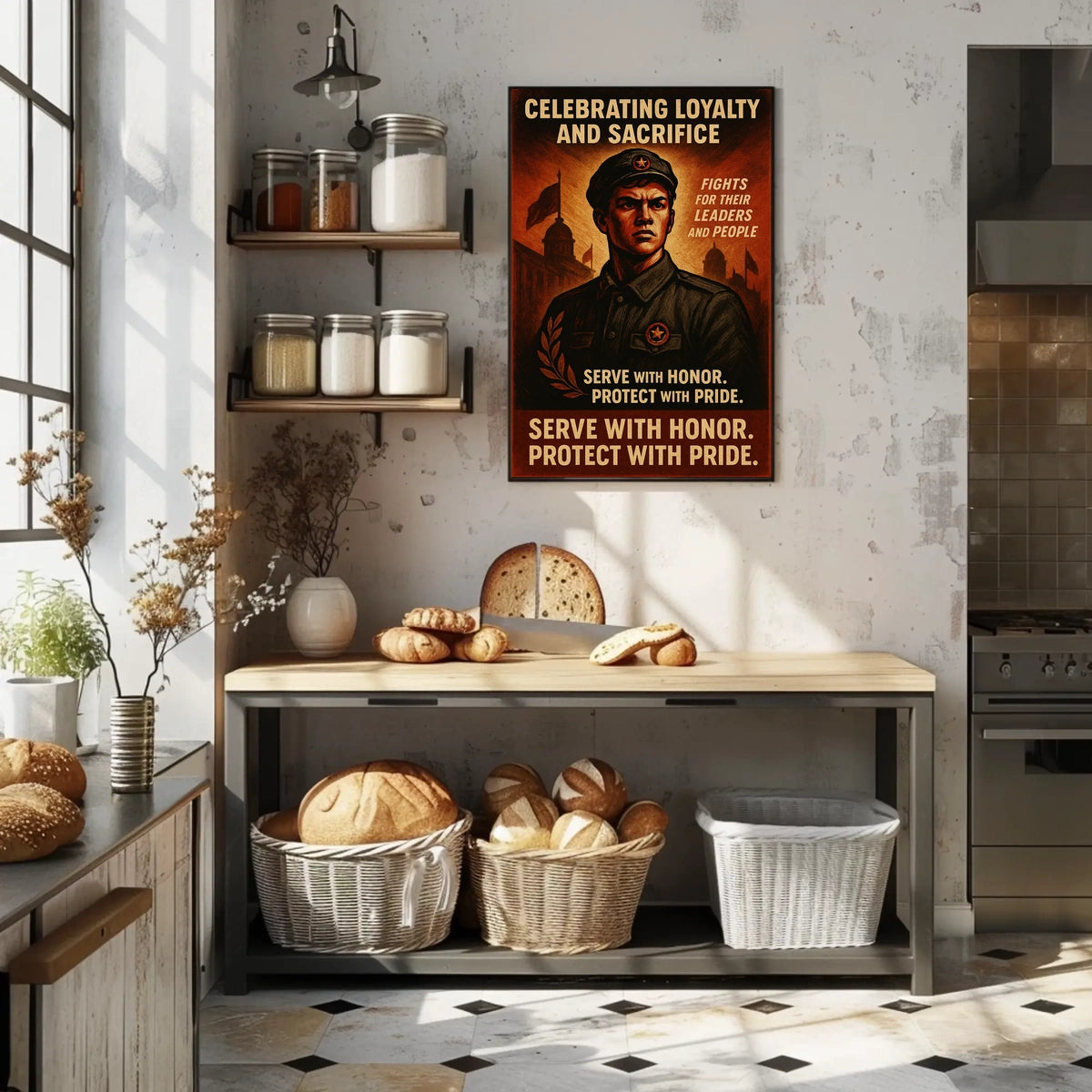 Celebrating Loyalty and Sacrifice Poster